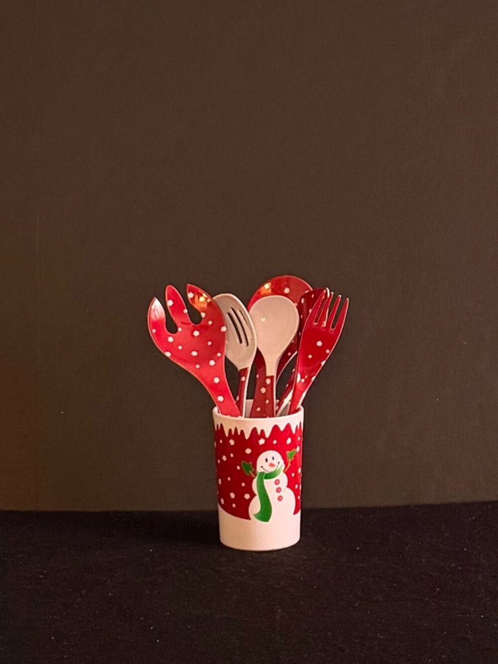 🎄Christmas In July🎄7 Piece Melamine Christmas/Holiday Kitchen Utensil Set